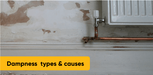 Types Of Dampness – What Are The Signs & Solutions